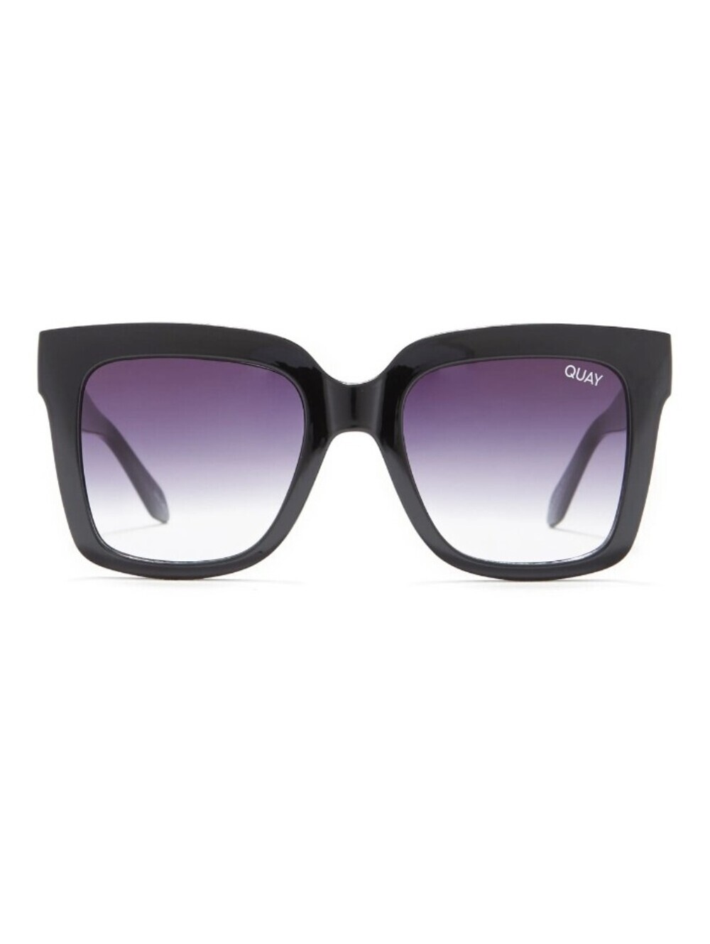 Quay Icy 52mm Gradient Square Sunglasses